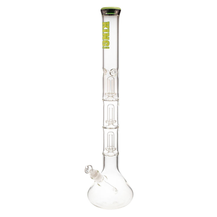 "Green and black King Volcano 50mmx23in water pipe," - Up N Smoke.