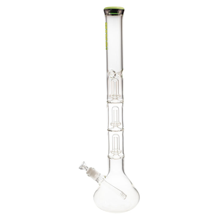 "Left side of a King Volcano 50mmx23in Triple Wrap Beaker," - Up N Smoke.