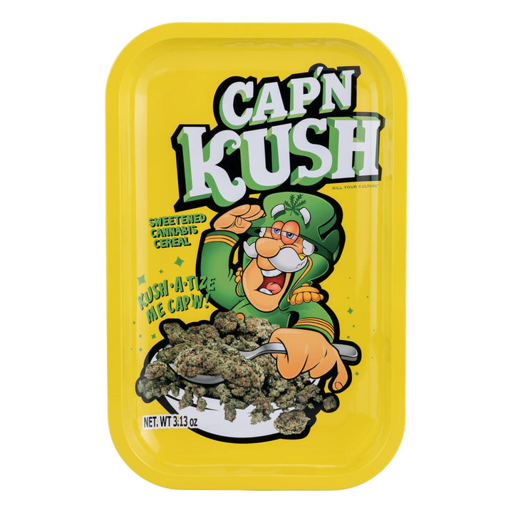 KYC Cap'N Kush Rolling Tray - Up N Smoke