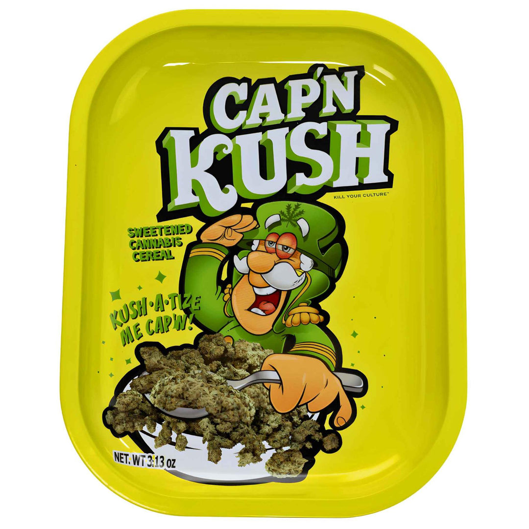 KYC Cap'N Kush Rolling Tray - Up N Smoke