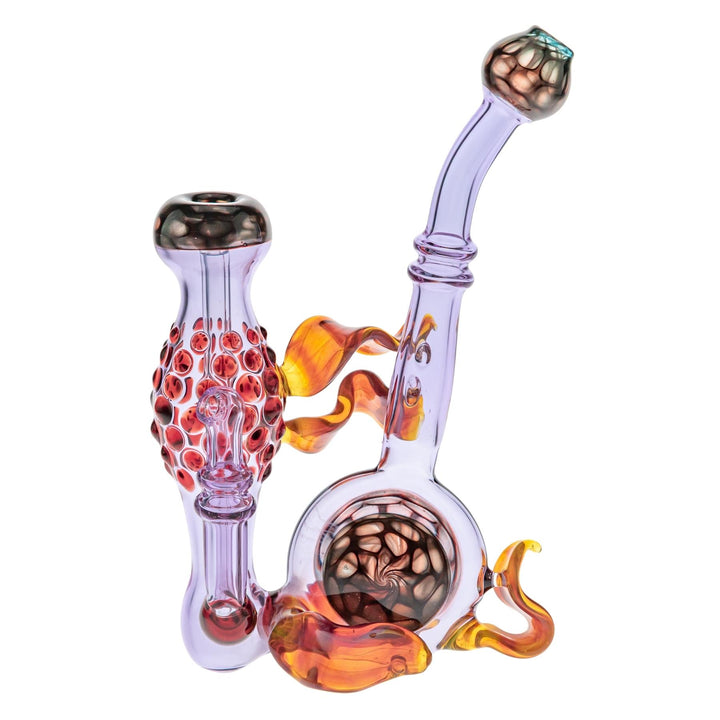 Kappen Standing Sidecar Rig Purple color on a white background right angle - Up N Smoke