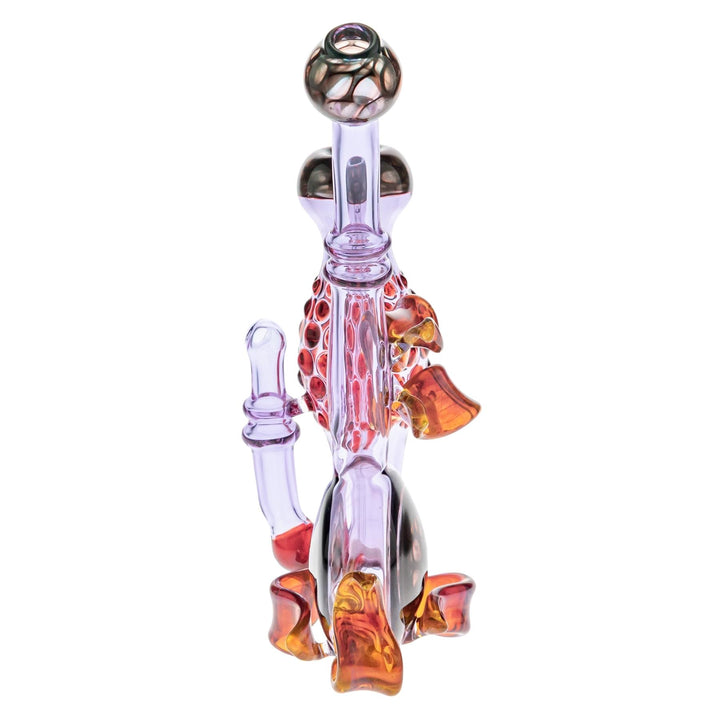 Kappen Standing Sidecar Rig Purple color on a white background fornt angle - Up N Smoke