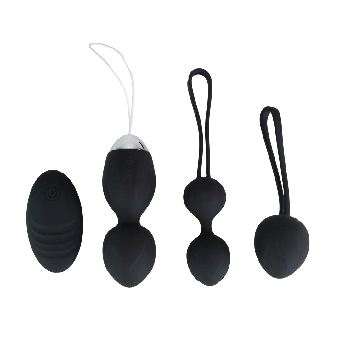 Kegel Eggs Set Black Group Photo on a white background - Up N Smoke