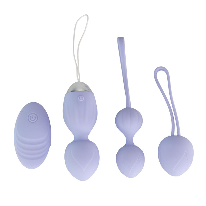 Kegel Eggs Set Purple Group Photo on a white background - Up N Smoke