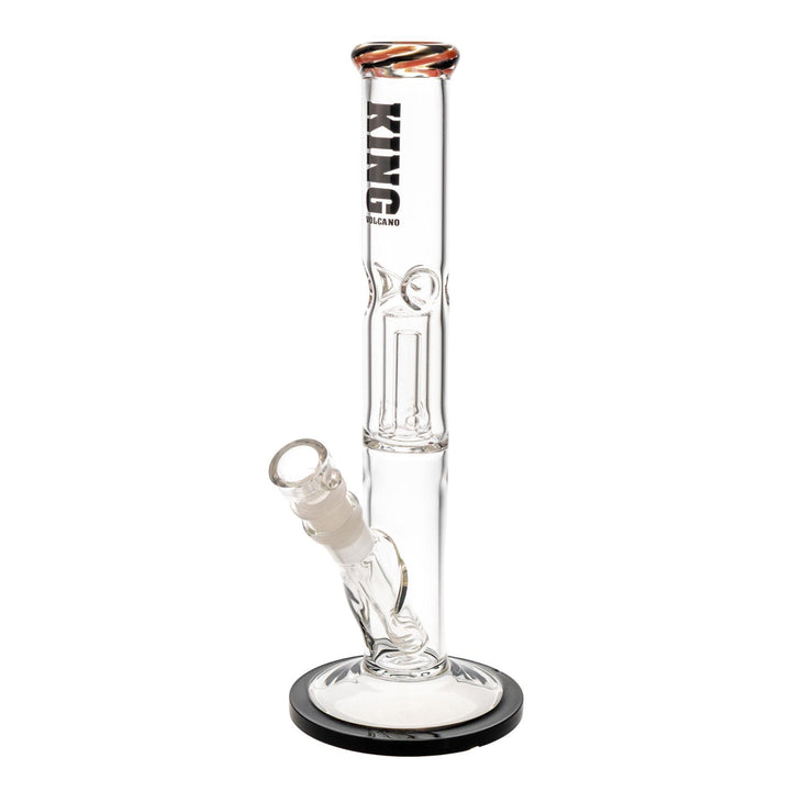 "Black and red King Volcano 38mmx12'' Wrap Flare on a white background," - Up N Smoke.