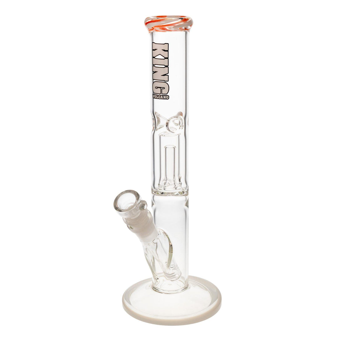 "White and orange King Volcano 38mmx12'' Wrap Flare," - Up N Smoke.