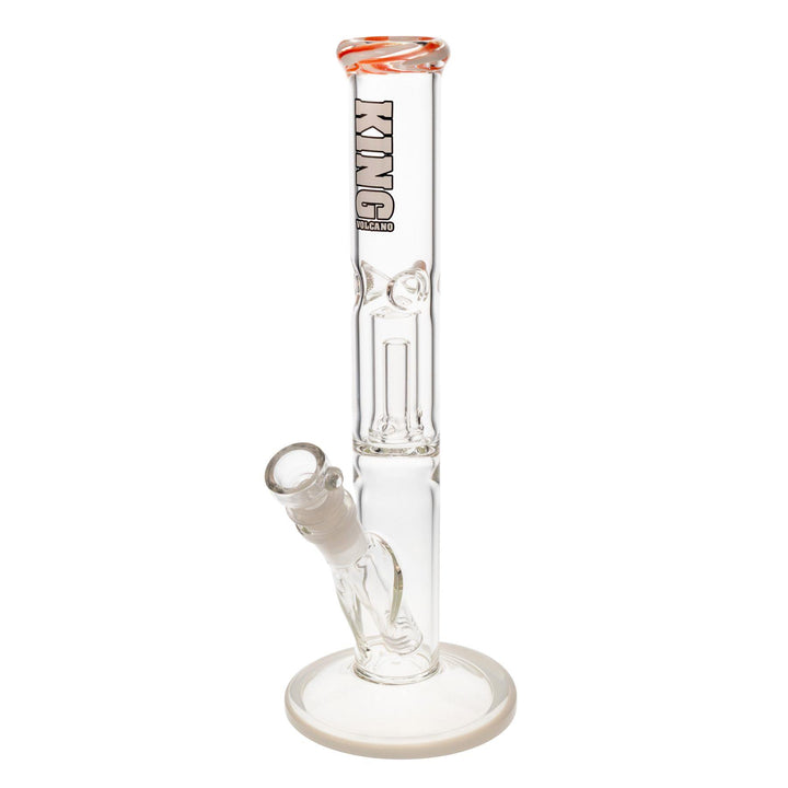 "White and orange King Volcano 38mmx12'' Wrap Flare," - Up N Smoke.