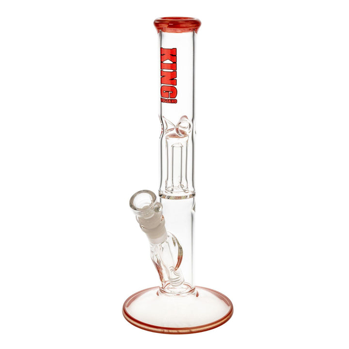 "Red King Volcano 38mmx12'' Wrap Flare on a white background," - Up N Smoke.