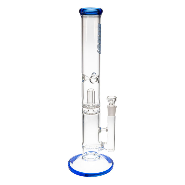 "Right side of a blue King Volcano 50mmx17in Fixed Flare Inline," - Up N Smoke.