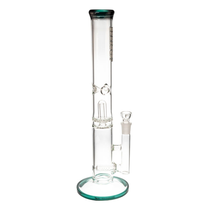 "Right side of an aqua King Volcano 50mmx17in Fixed Flare Inline," - Up N Smoke.