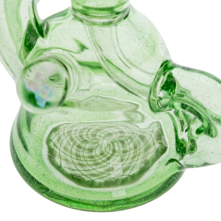 Kloud X Smitty UV Recycler clsoe up fo base design displayed on a white background - Up N Smoke