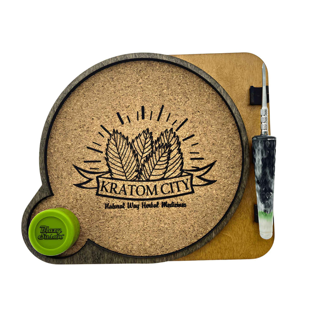 Kratom City Handmade Dab Coaster - Up N Smoke