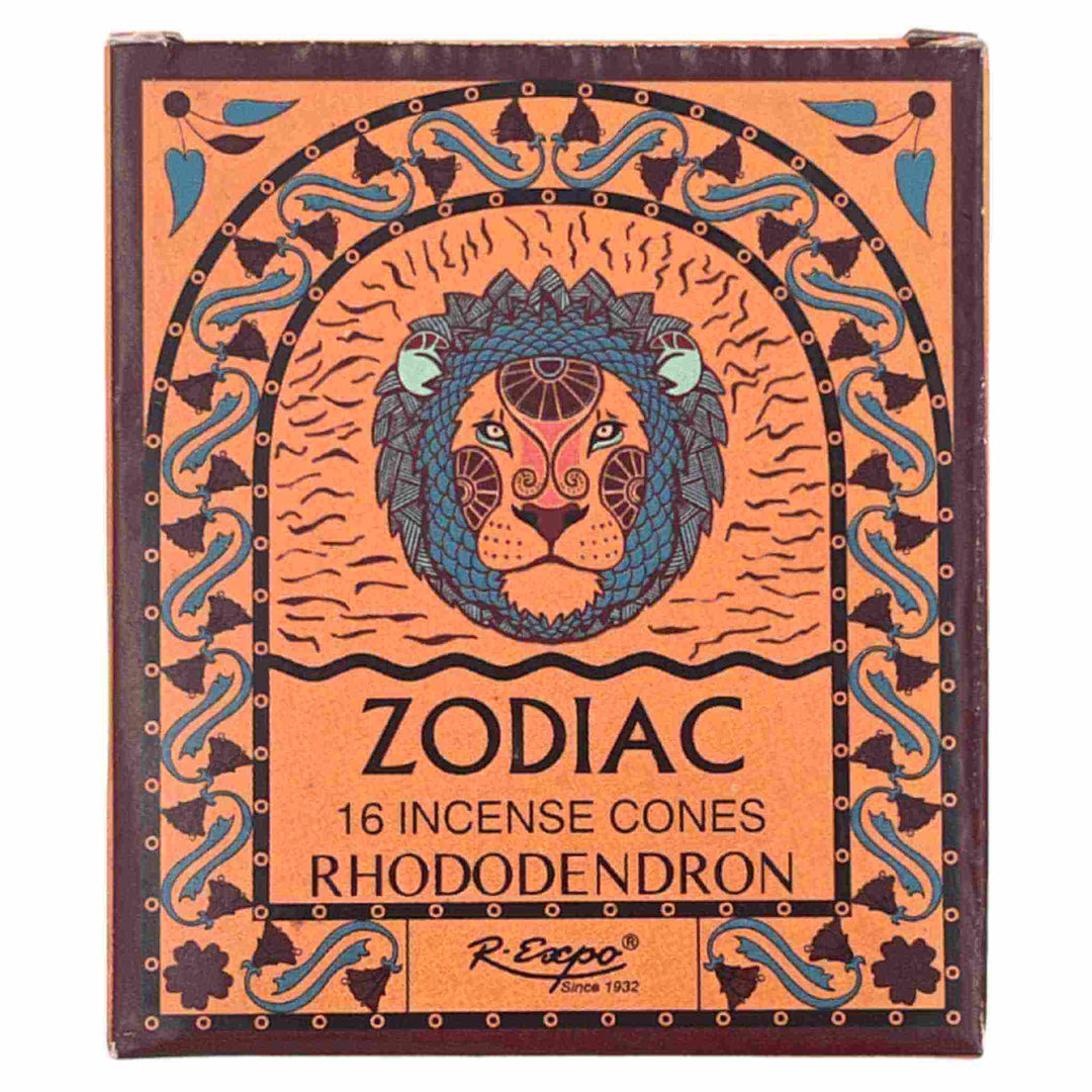 Leo Rhodendron Zodiac Incense Cones - Up N Smoke