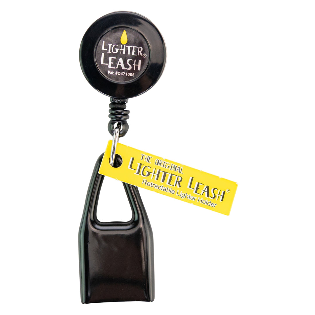 Lighter Leash black top angle photo on a white background - Up N Smoke