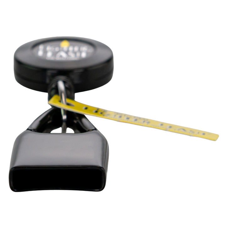 Lighter Leash black low angle photo on a white background - Up N Smoke