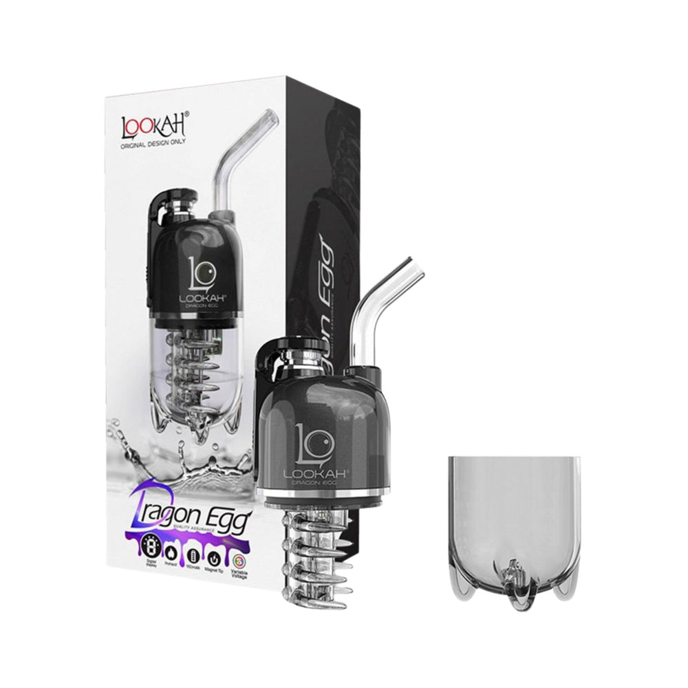 Lookah Dragon Egg Black - Up N Smoke