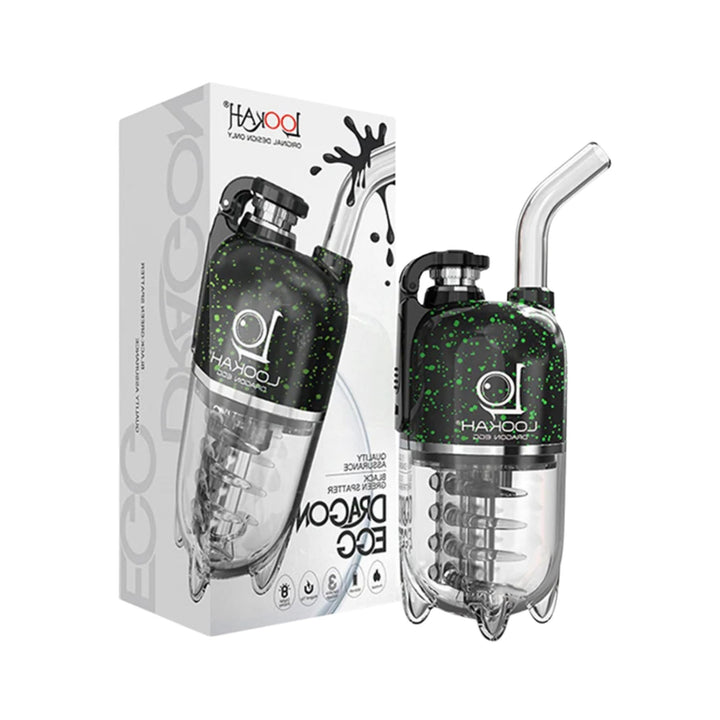 Lookah Dragon Egg Black/Green - Up N Smoke