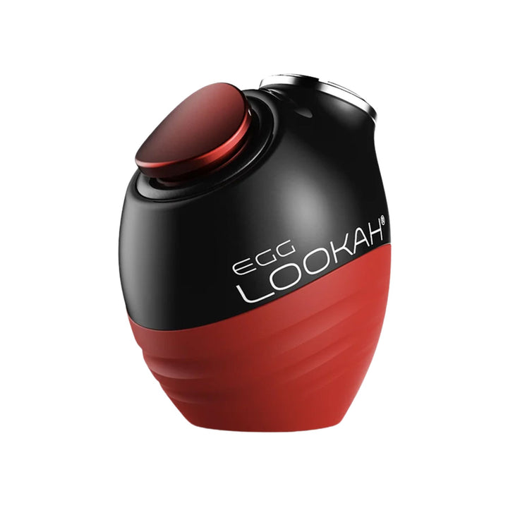 "Lookah Egg 510 Cart Battery in the color variation red on a white background," - Up N Smoke.