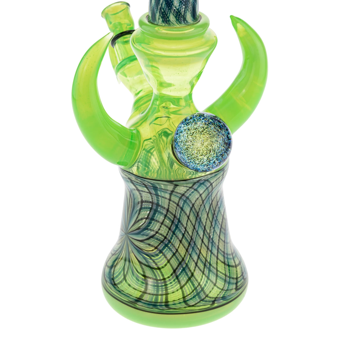 Lux and Smitty Retti Rig Collab on a white background marble angle  - Up N Smoke