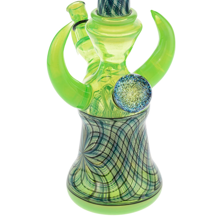 Lux and Smitty Retti Rig Collab on a white background marble angle  - Up N Smoke