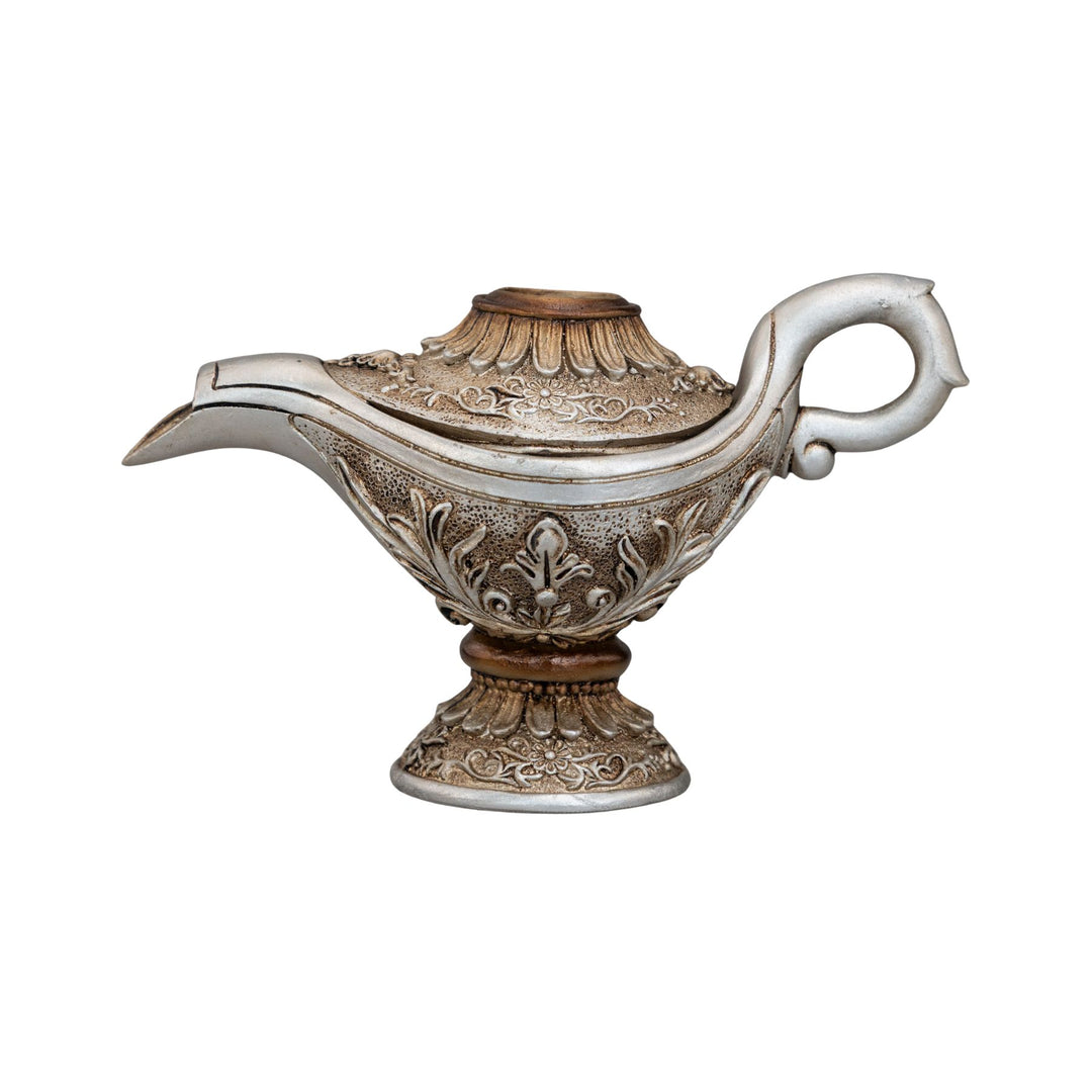 Magical Lamp Backflow Incense Burner studio side - Up N Smoke