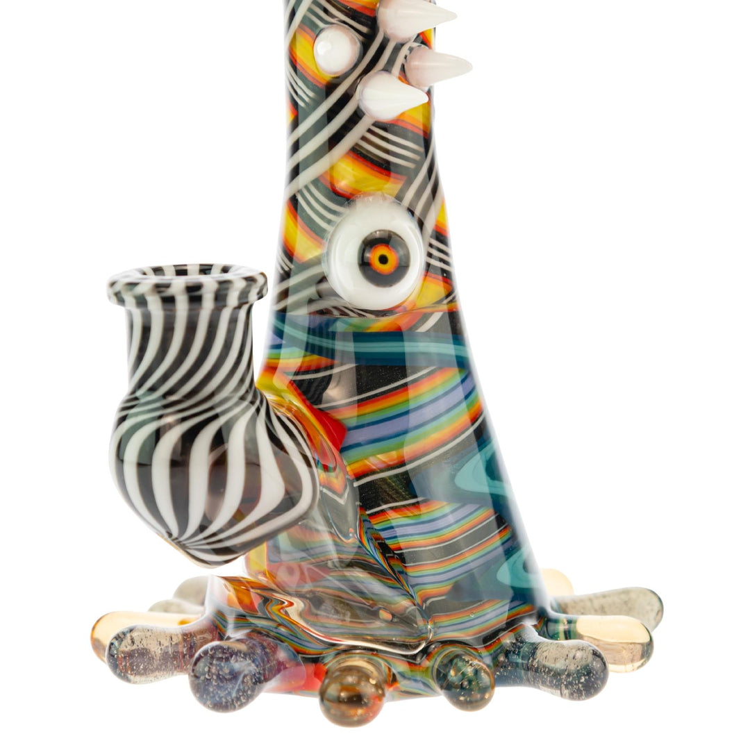 McFly Double Sleeve Ripcurl Rig on a white background downstem angle - Up N Smoke 