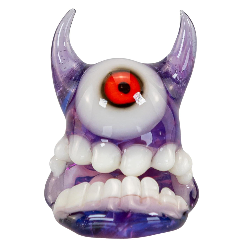 The McFly Glass Monster Pendant XL on a white background front angle - Up N Smoke