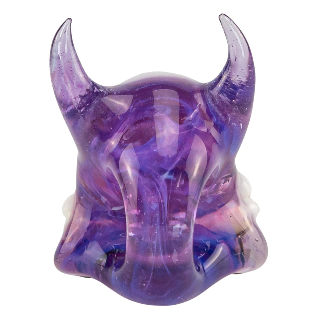 The McFly Glass Monster Pendant XL on a white background back angle - Up N Smoke