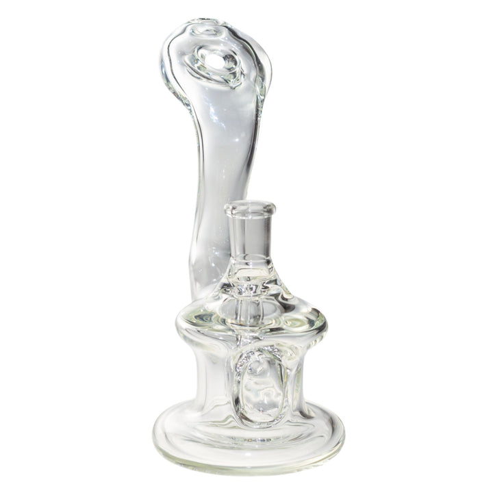 Front view of a McFly rip curl bubbler. - Up N Smoke.