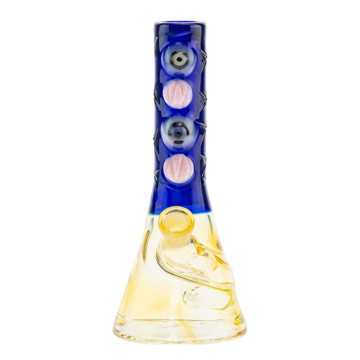 McFly Sculpted Rip Curl Water Pipe Blue color way on a white background - Up N Smoke