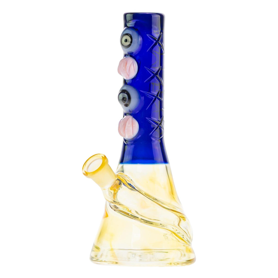 McFly Sculpted Rip Curl Water Pipe Blue color way on a white background slight left angle - Up N Smoke