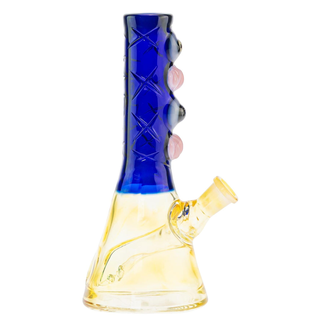 McFly Sculpted Rip Curl Water Pipe Blue color way on a white background right angle - Up N Smoke