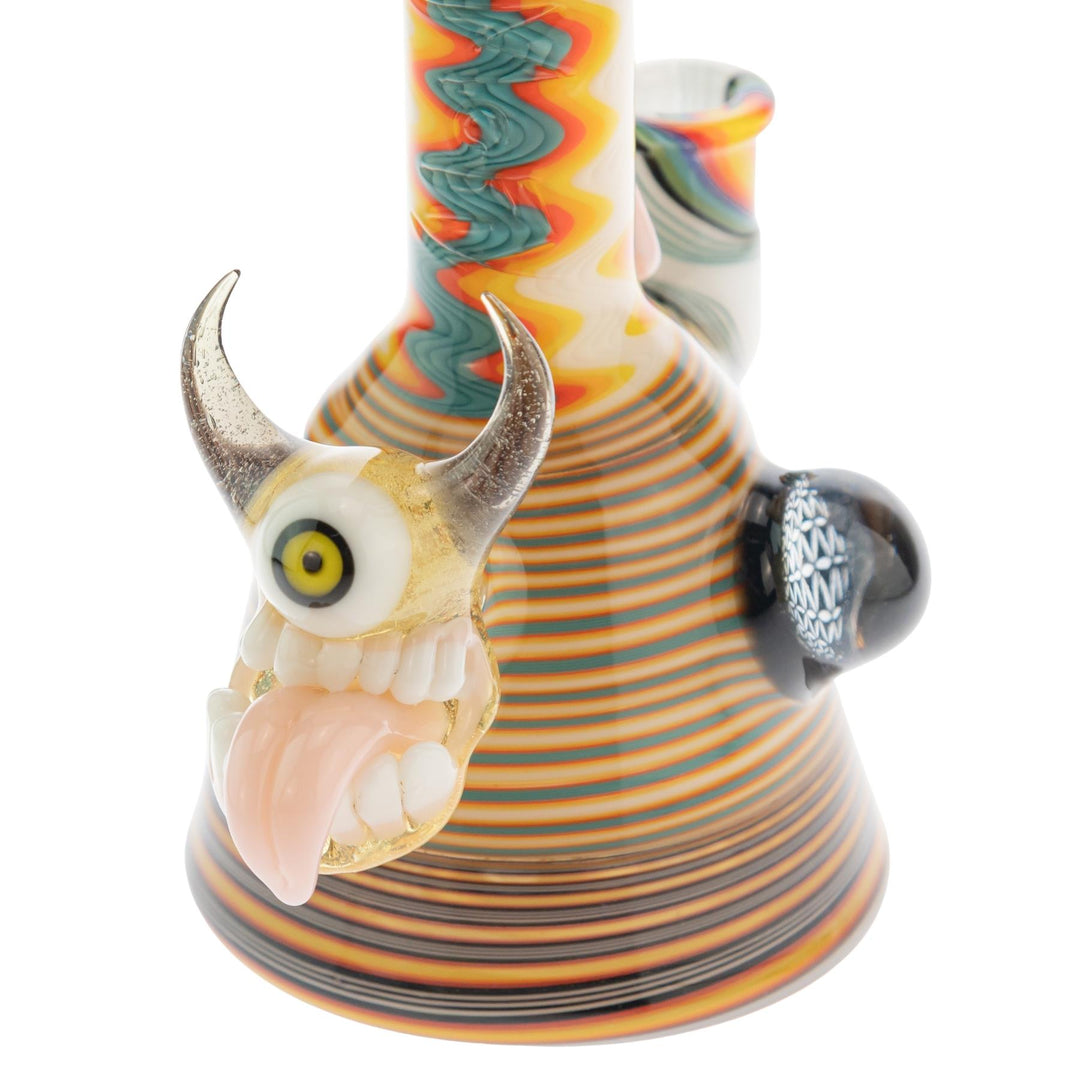 McFly Monster Ripcurl Rig monster pendant angle on a white background - Up N Smoke