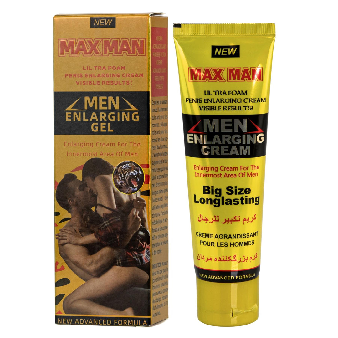 Men’s Enlarging Gel displayed on a white background - Up N Smoke