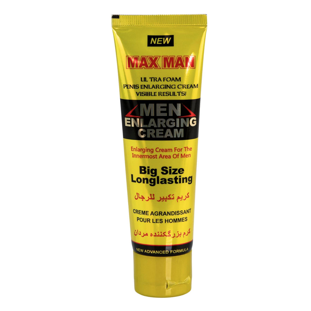 Men’s Enlarging Gel displayed on a white background front of product - Up N Smoke