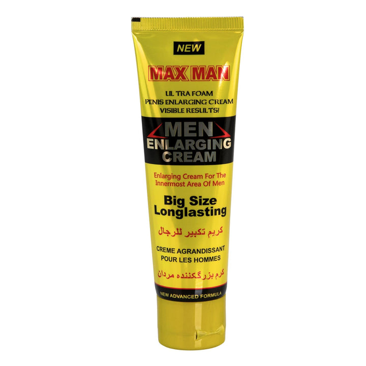 Men’s Enlarging Gel displayed on a white background front of product - Up N Smoke