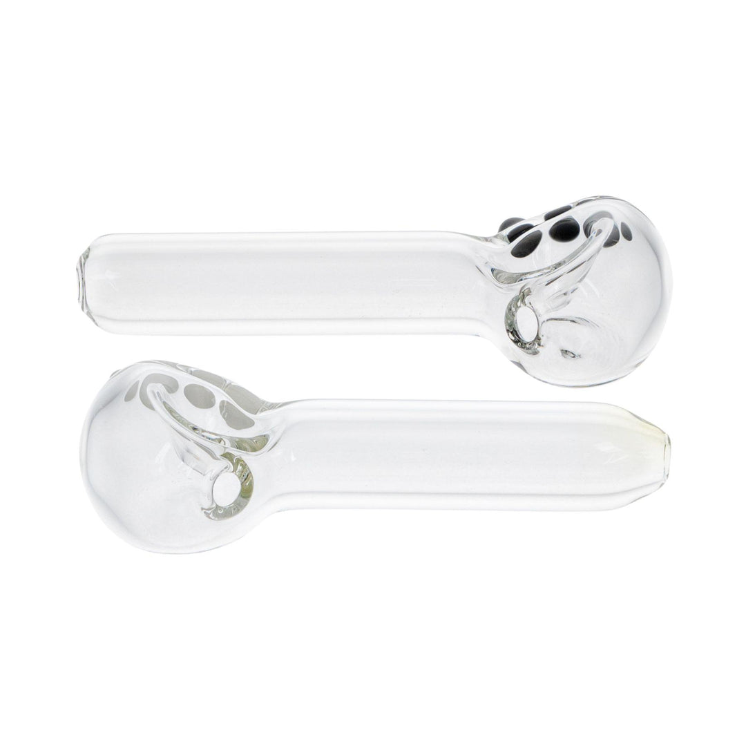 Group Picture of Menzie's hand-blown spoon including black and white - Up N Smoke