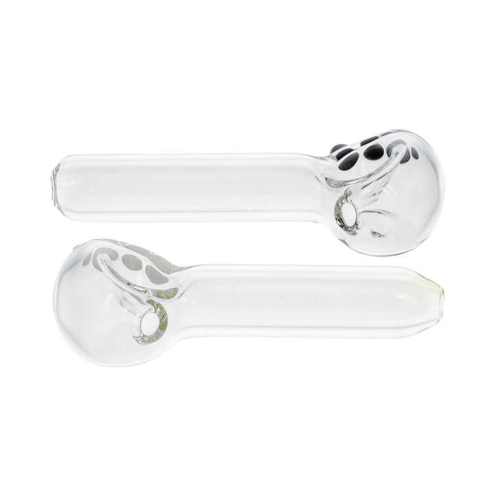 Group Picture of Menzie's hand-blown spoon including black and white - Up N Smoke