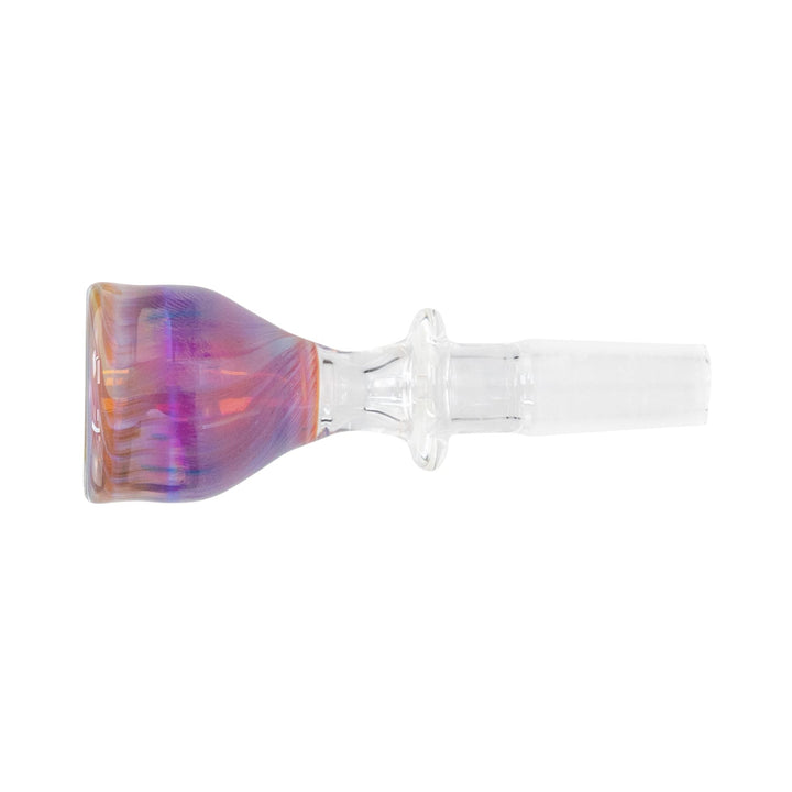 Merican Bowl 10mm Male in amber purple side - Up N Smoke