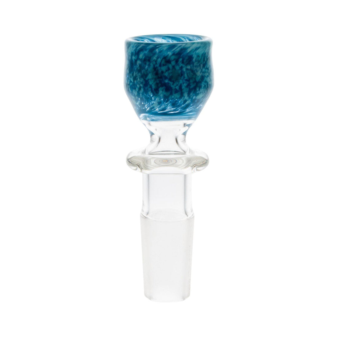Merican Bowl 14mm male blue front angle picture - Up N Smoke