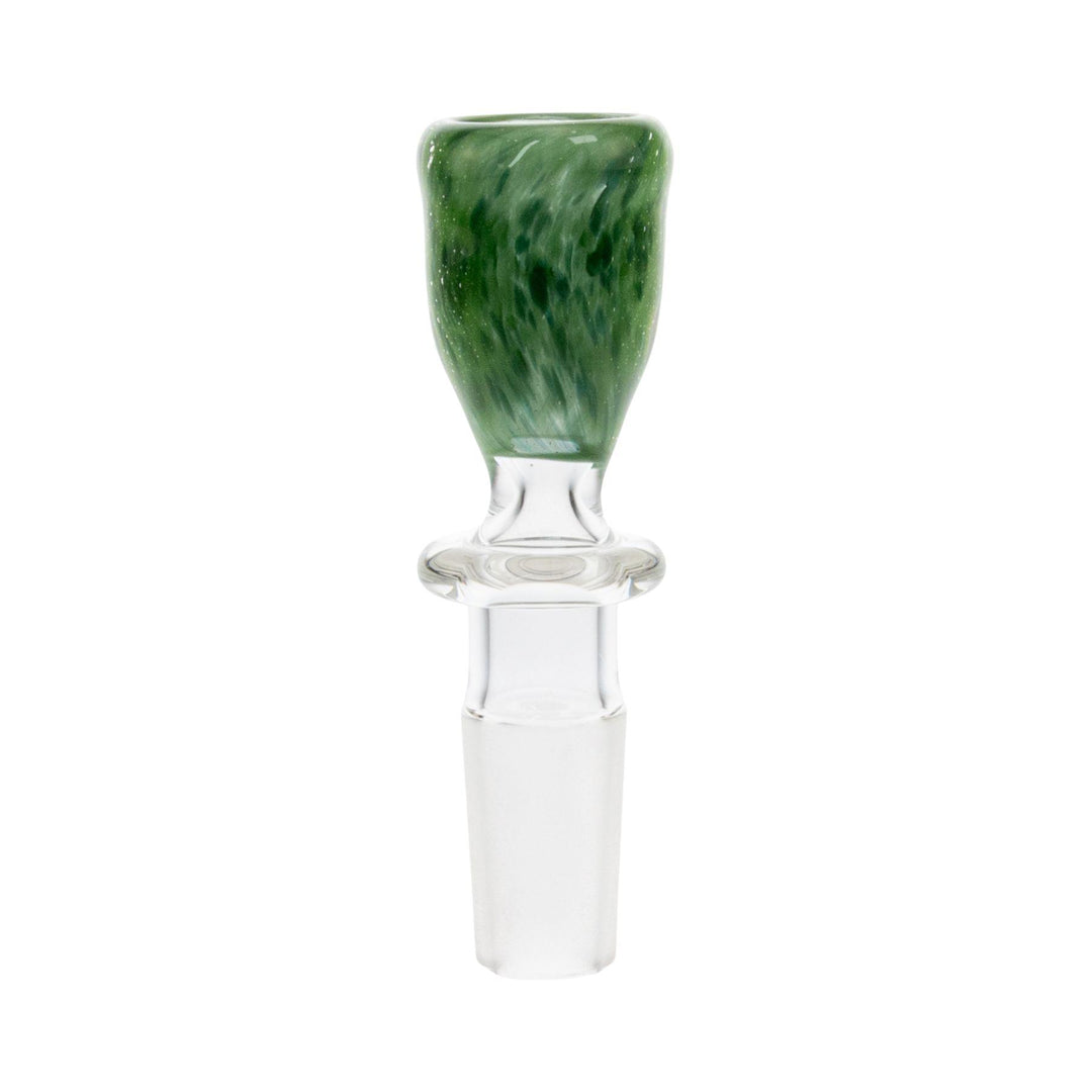 Merican Bowl 14mm male green front angle picture - Up N Smoke