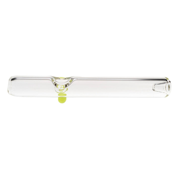 "Merican Glass Steamroller in the variation Slyme on a white background," - Up N Smoke.