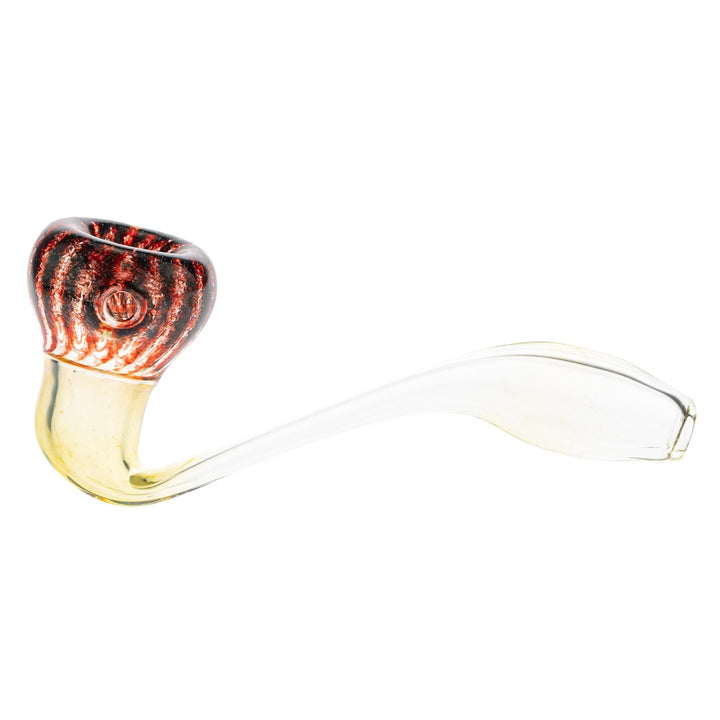 Merican Sherlock Pipe left facing angle on a white background - Up N Smoke 