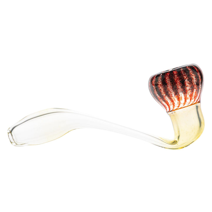 Merican Sherlock Pipe right facing angle on a white background - Up N Smoke 