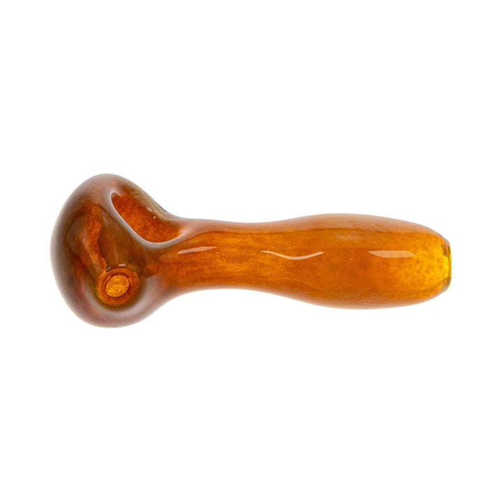 Merican Glass Frit Spoon Caramel side - Up N Smoke 
