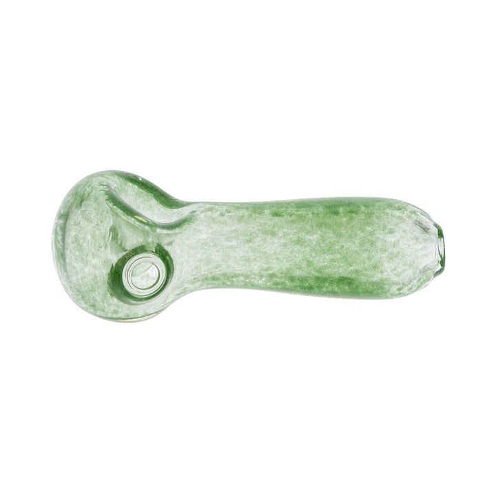 Merican Glass Frit Green Aventurine side - Up N Smoke 