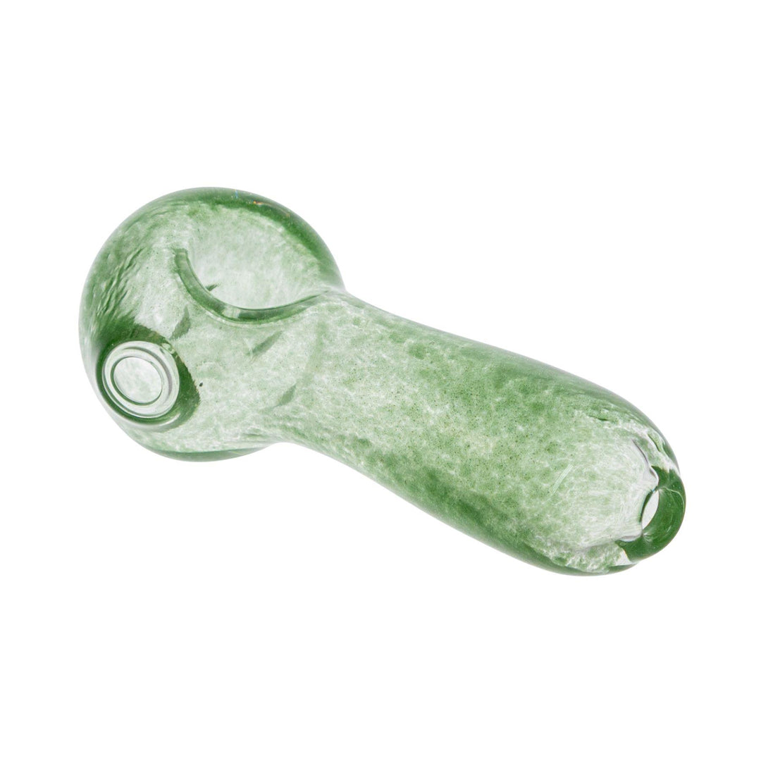 Merican Glass Frit Green Aventurine front - Up N Smoke 