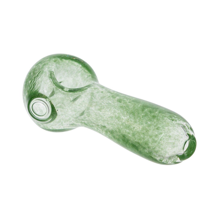 Merican Glass Frit Green Aventurine front - Up N Smoke 