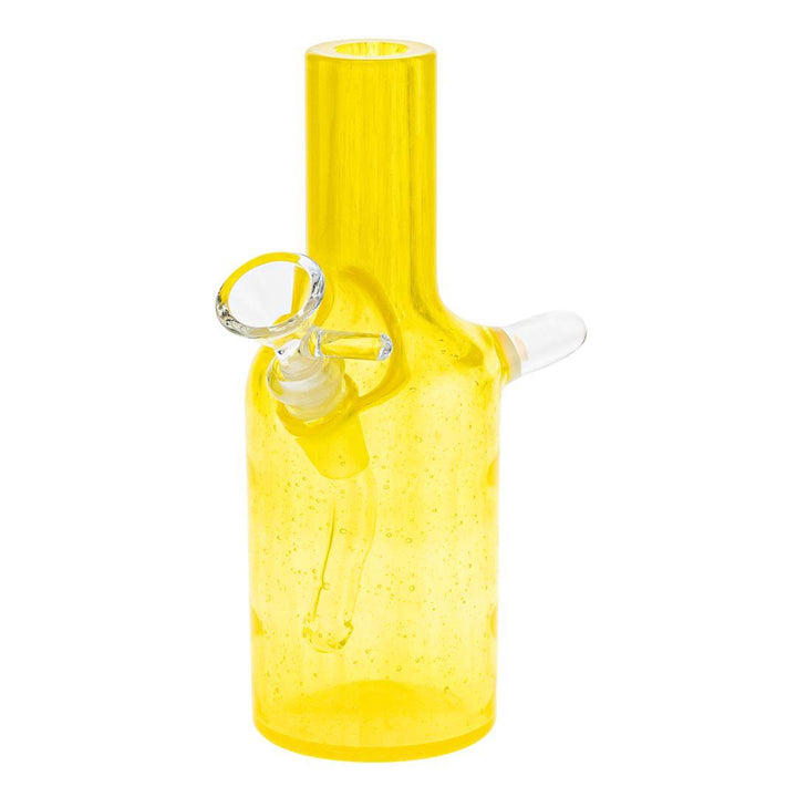 Midwest Mellow Sake Bottle Bubbler displayed on a white background - Up N Smoke