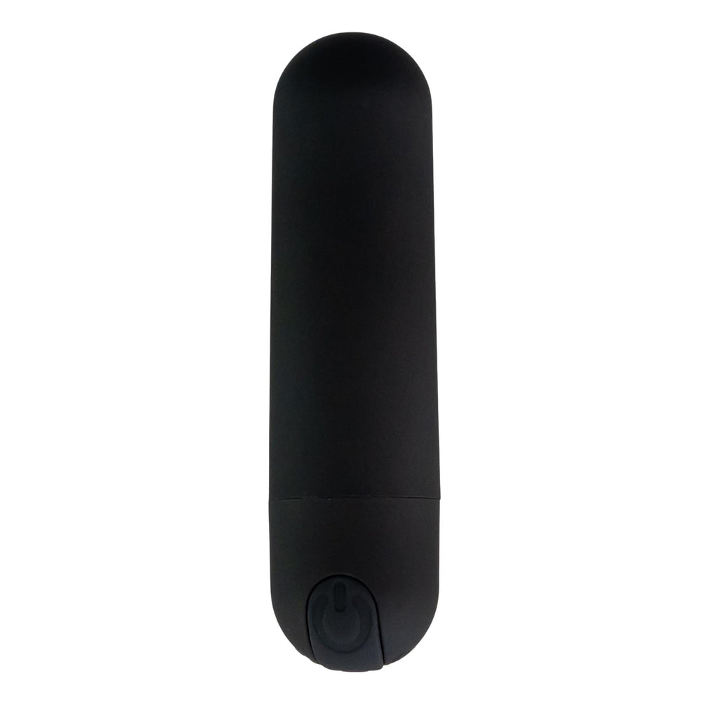 Mini Bullet Vibrator black color on a white background - Up N Smoke
